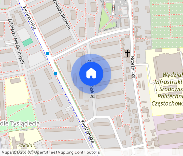 Dwupokojowe mieszkanie na wynajem śląskie, Częstoc - Photo 1