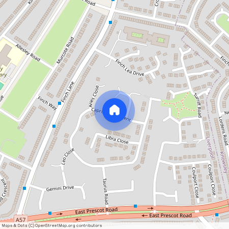 Capricorn Crescent, Liverpool, Merseyside, L14