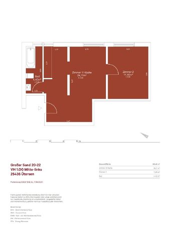 2 Zi.-Single-Wohnung im Zentrum von Uetersen - Photo 5