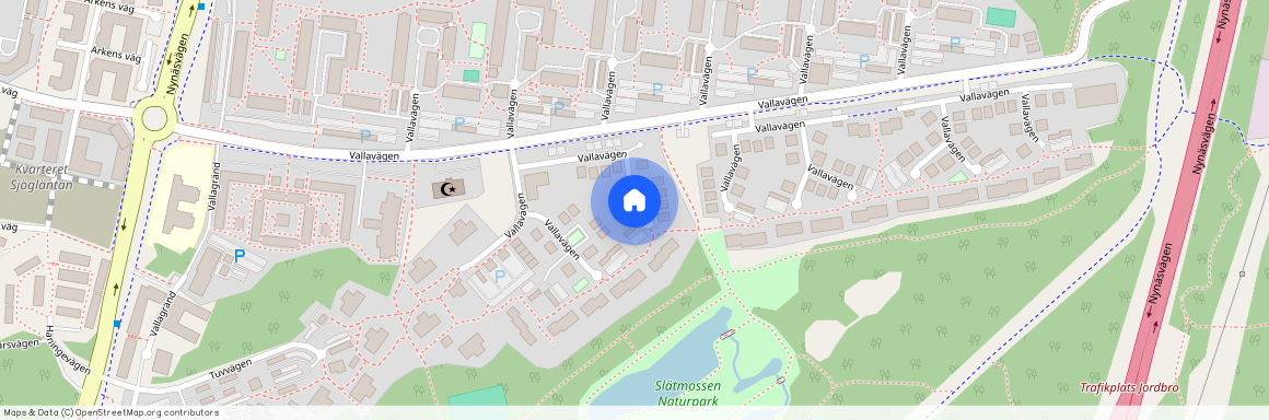 Irrblosset, Vallavägen 6.116