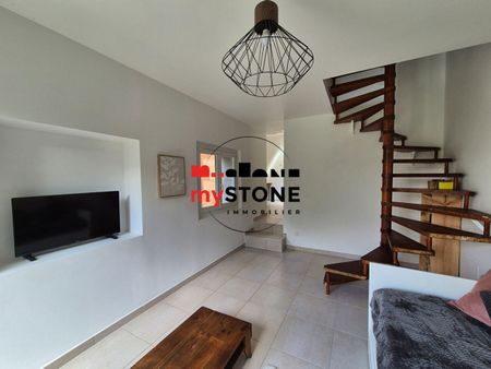 CHATILLON SUR CHALARONNE – Appartement Meublé avec jardin 3 pièces- 2 chambre – 82 m² habitables - Photo 3
