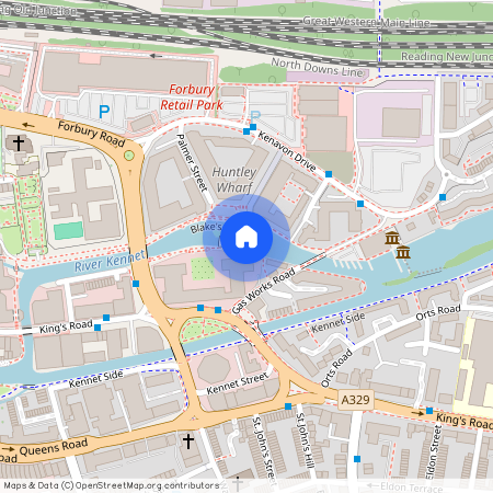 Joseph Huntley Walk, Reading, RG1