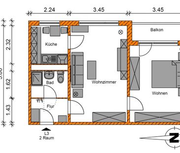 Charmante 2-Raumwohnung sucht liebenswerte Mieter - Photo 6