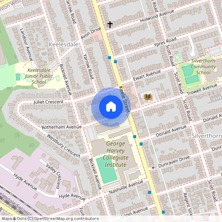 14 Rotherham Avenue Unit# Upper 2 Levels, Toronto