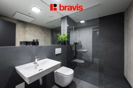 Nový 1+kk, Brno – Královopolská: Kompletně zařízený, s posilovnou a wifi - Fotografie 5