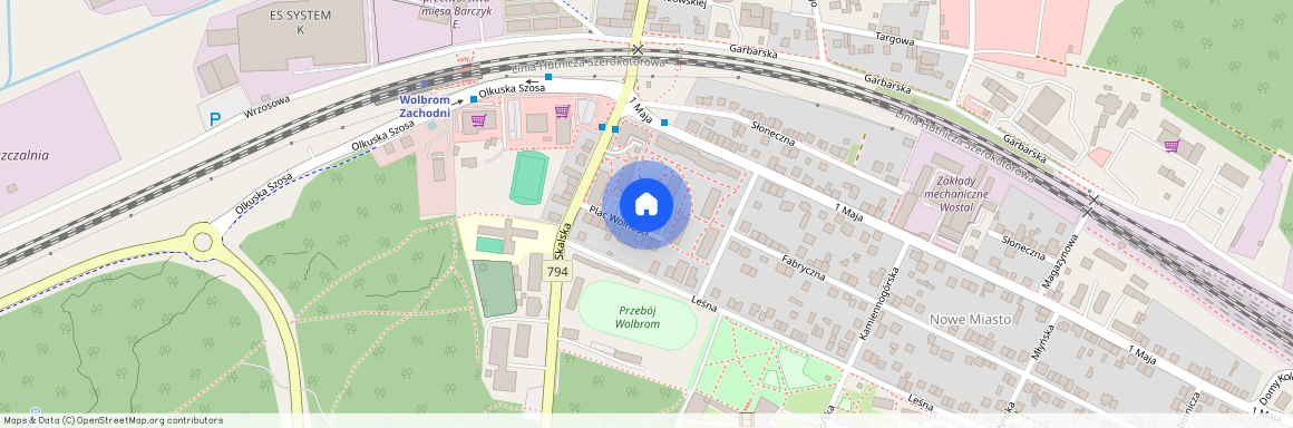 ul. Plac Wolności, Wolbrom