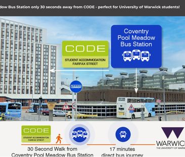 Studio Flat, Code Accomodation, CV1 - Photo 4