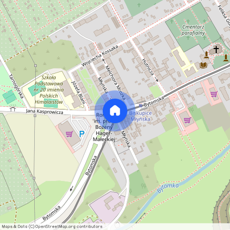 ul. Młyńska, Biskupice, Zabrze, śląskie