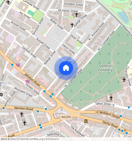 ** Portland Road, Nottingham, NG7 4GN