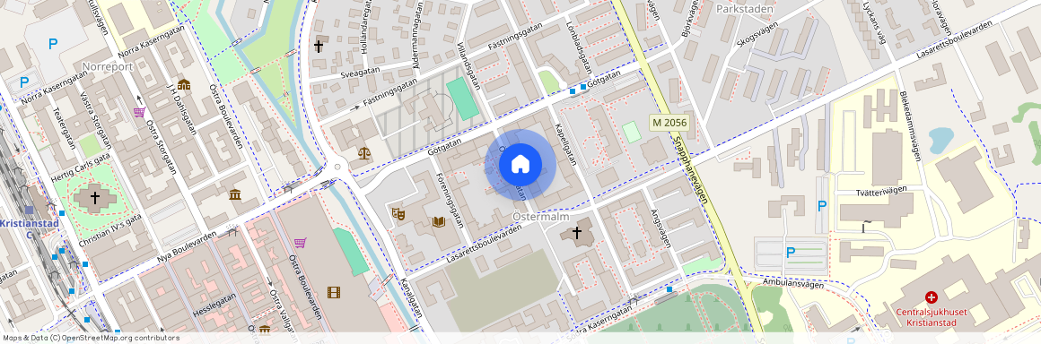 Kristianstad, Skåne, Östra Storgatan 20 D