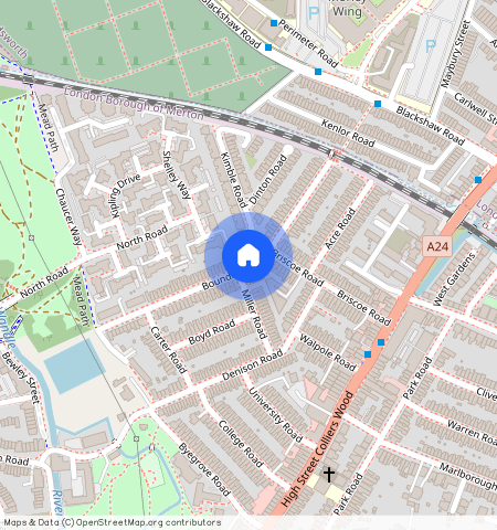 Boundary Road, London, SW19