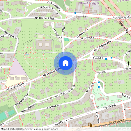 Na Hřebenkách, Praha 5 - Smíchov