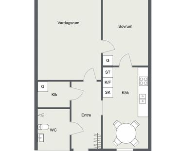 2:a Vallgatan 4, Skara - Photo 3