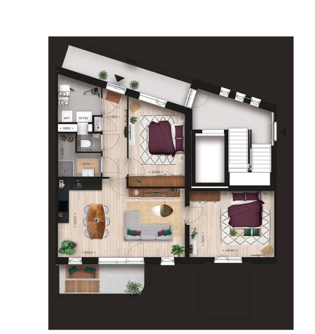 Appartement te huur: Vuurliniehof 178 1424 KA De Kwakel - Foto 5