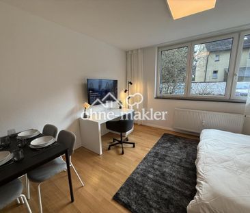 Helle, voll möblierte 1-Zimmer-Wohnung mit Top-Anbindung in Frankfu... - Foto 1