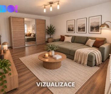 Světlý a prostorný byt 1+1 s výhledem do zeleně – Hornická, Český T... - Photo 2