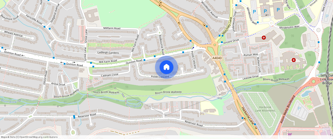 Poole Crescent, Birmingham, B17