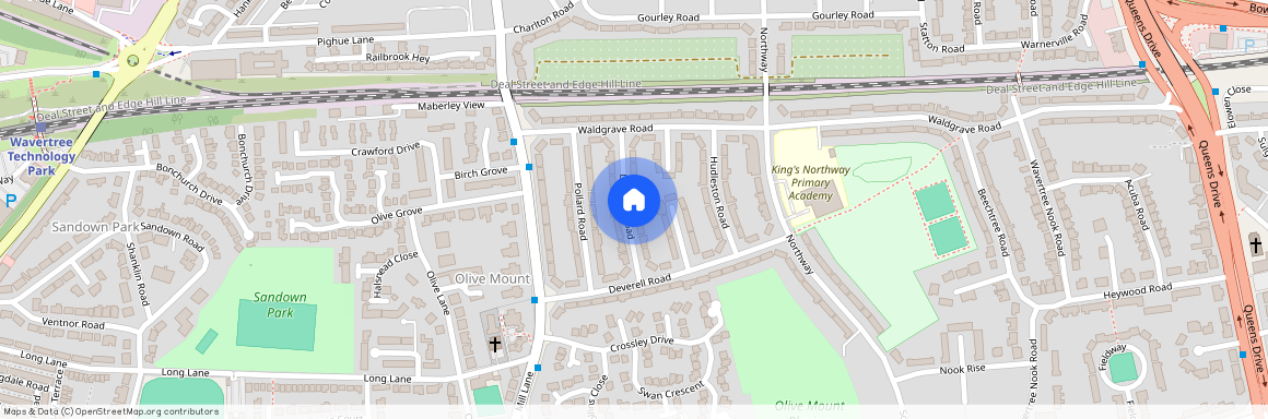 Dunham Road, Liverpool, Merseyside, L15