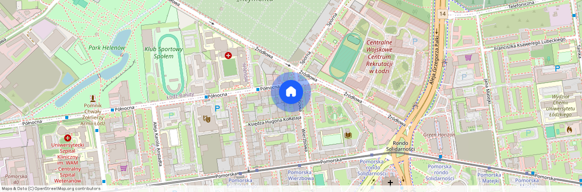 ul. Północna, Fabryczna, Śródmieście, Łódź, łódzkie