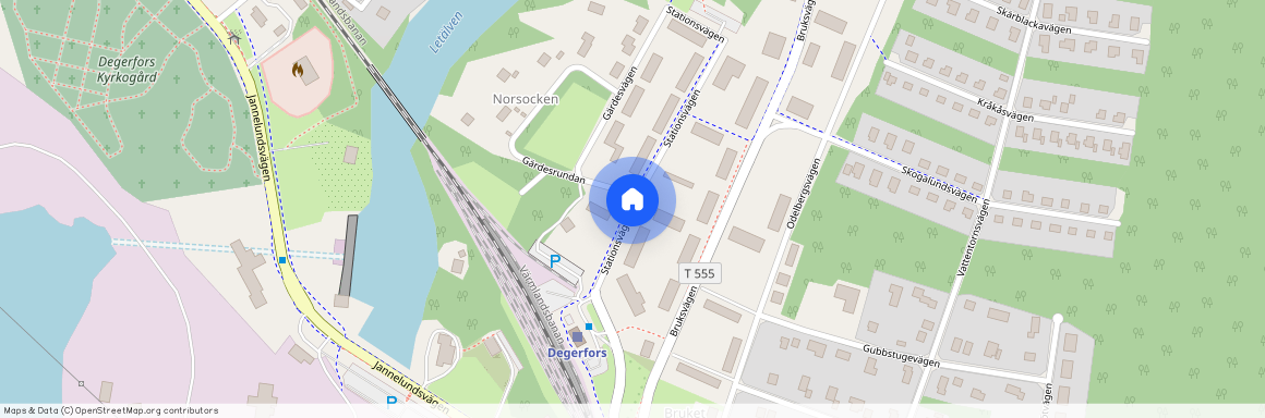 Stationsvägen, Degerfors