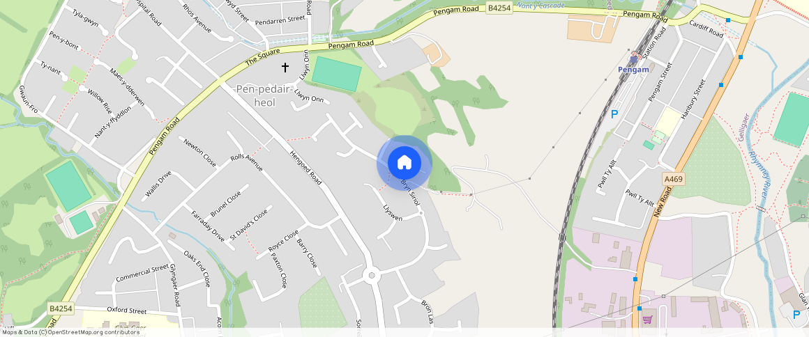 Godre'r Coed, Hengoed CF82