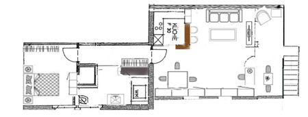 2 Zimmer, 55 m², 1. Stock - Foto 4