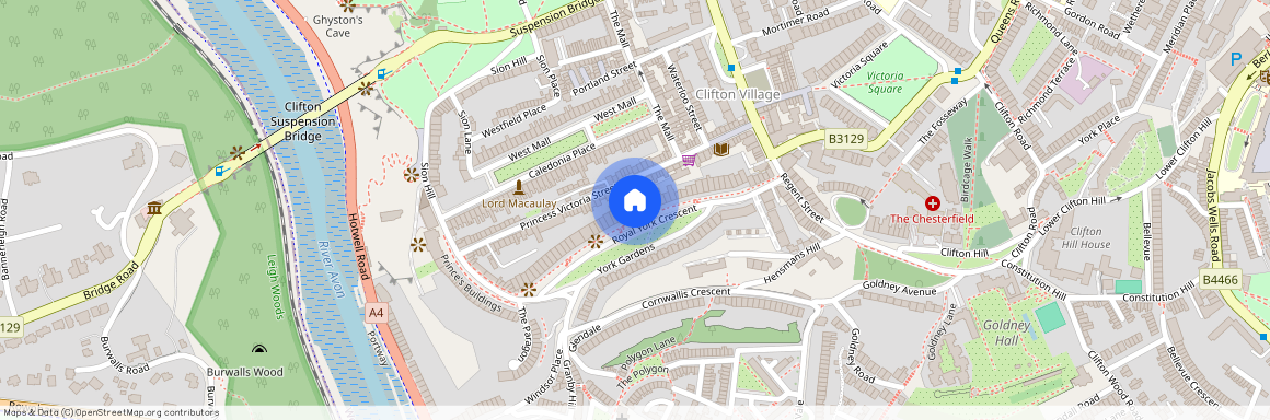 Royal York Crescent, Clifton, Bristol, BS8