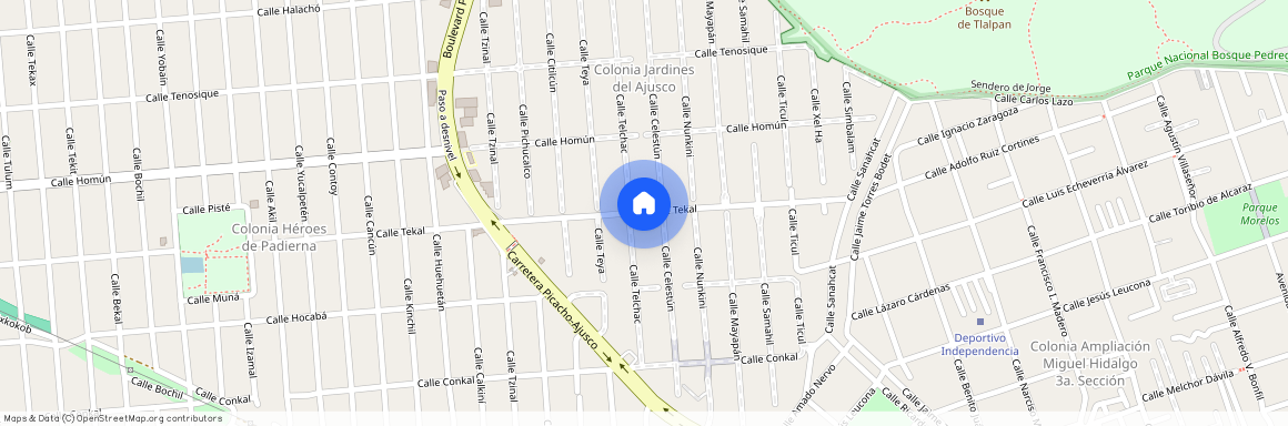 Sin nombre de calle #S/N, Colonia Jardines del Ajusco, C.P. 14200, Df / Cdmx