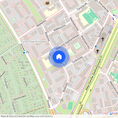ul. Rozłucka, Grochów, Praga-Południe, Warszawa, mazowieckie