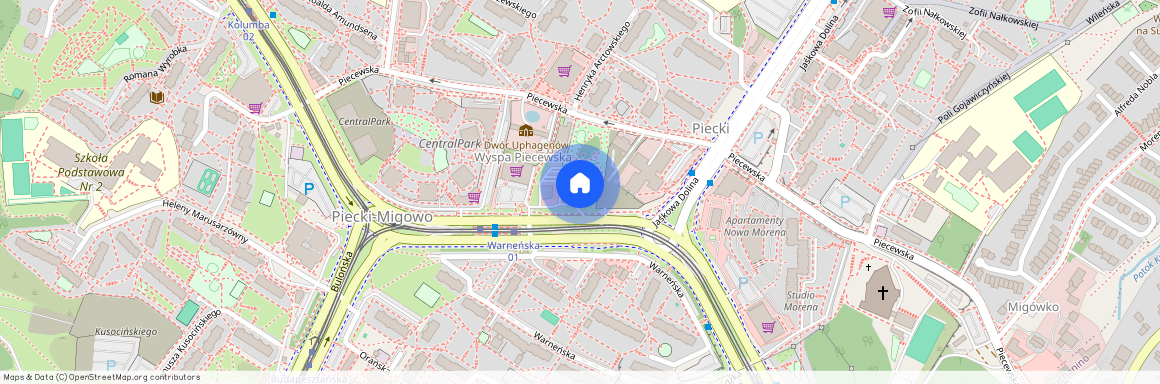 ul. Franciszka Rakoczego, Piecki-Migowo, Gdańsk, pomorskie