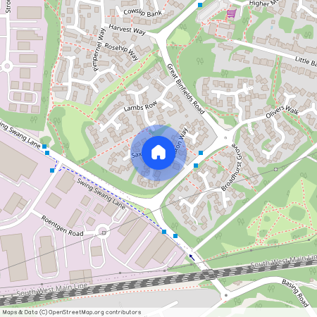 Saxon Way, Lychpit, Basingstoke, Hampshire, RG24