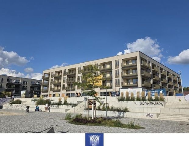 Hafencity Dresden! Traumhafte Wohnung mit zwei großen Balkonen, Lift und vieles mehr - Foto 1
