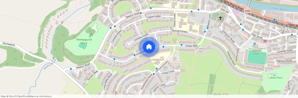 Shaws way, BAT, Bath