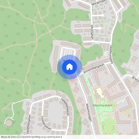 Norra Kortedala, Göteborg, Västra Götaland, Adventsvägen 18