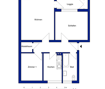 Moderne Wohnung im Grünen - Foto 4