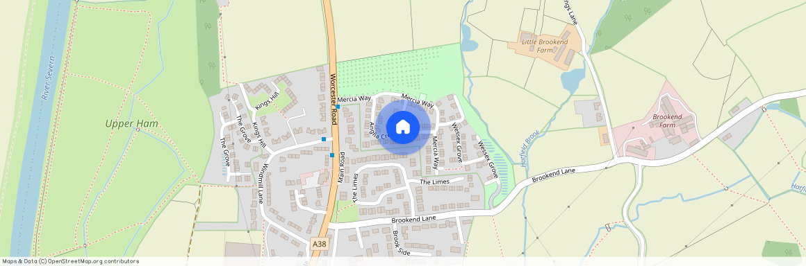 Anglia Crescent, Worcester WR5