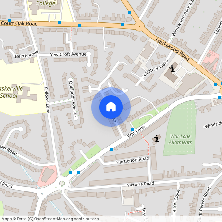 Milford Road, Harborne, Birmingham