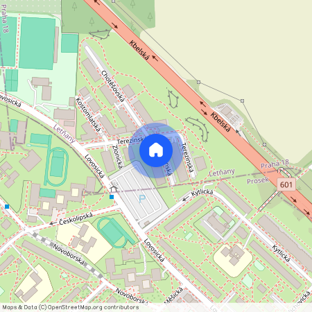 Bechlínská, Praha 9 - Letňany