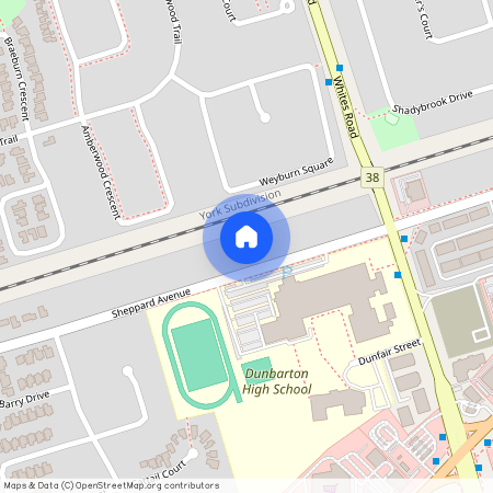 650 Sheppard Avenue One Room, Toronto