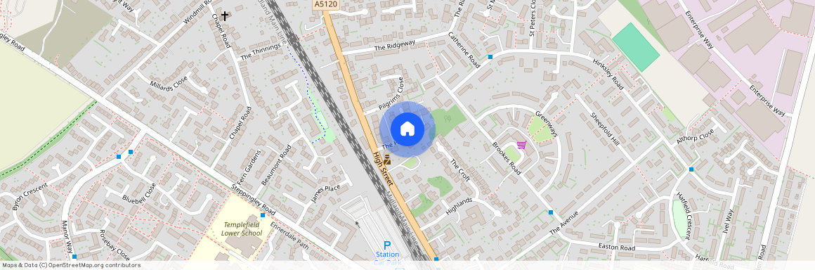 The Hawthorns, Flitwick