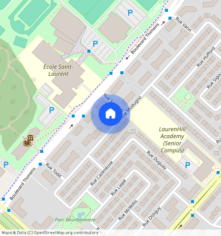 ** Rue Modugno, Saint-Laurent, Saint-Laurent, Ile de Montréal, H4R 1A1