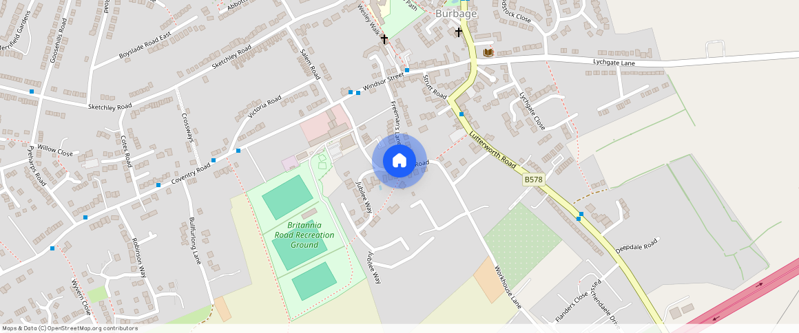 Britannia Road, Burbage, Hinckley, LE10