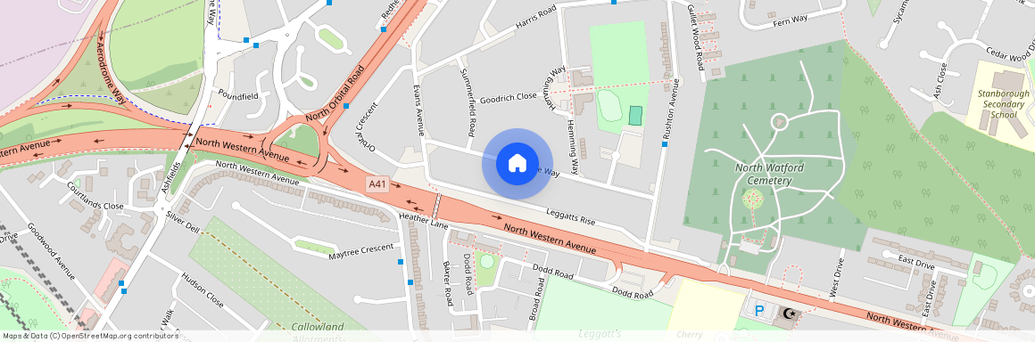 Clarke Way, Watford, Hertfordshire