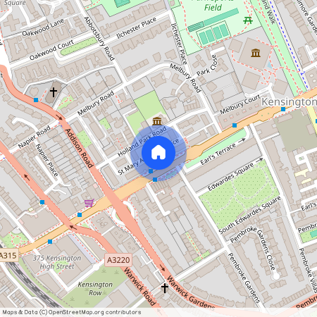 St. Mary Abbots Terrace, London, W14