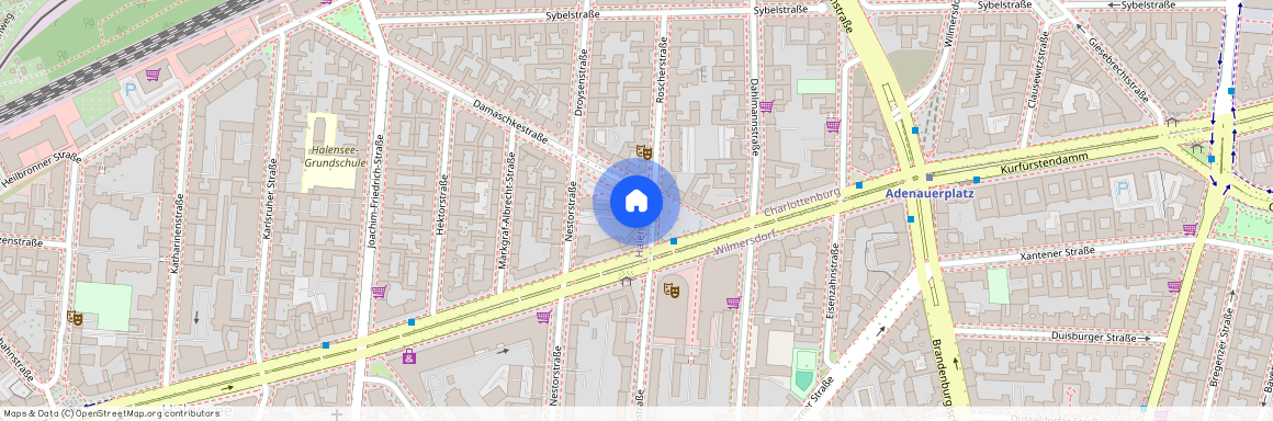 Damaschkestraße 7, 10711 Berlin, Deutschland