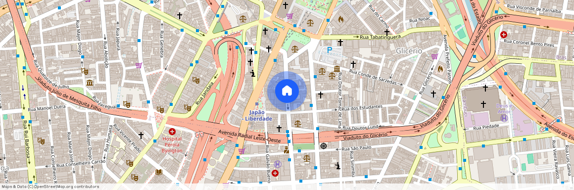 Instituto/Faculdade Damásio, Rua da Glória, Glicério, São Paulo - SP, 01510-000, Brazil