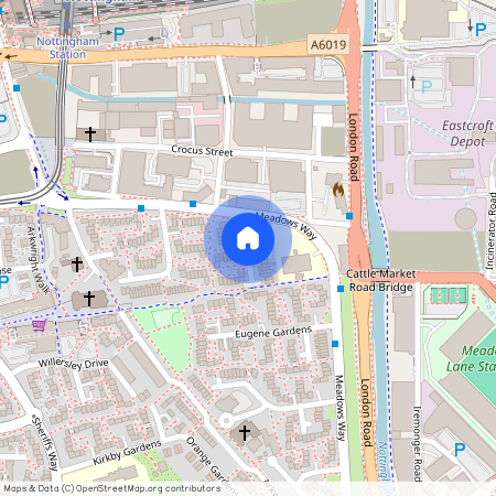 Uppingham Gardens, Nottingham, NG2