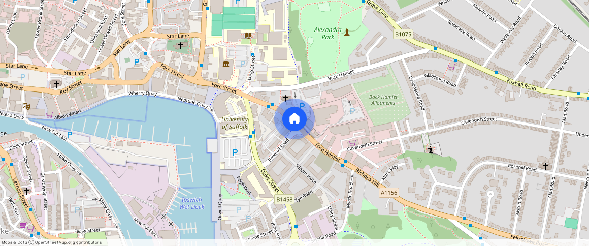 Fore Hamlet, IPSWICH