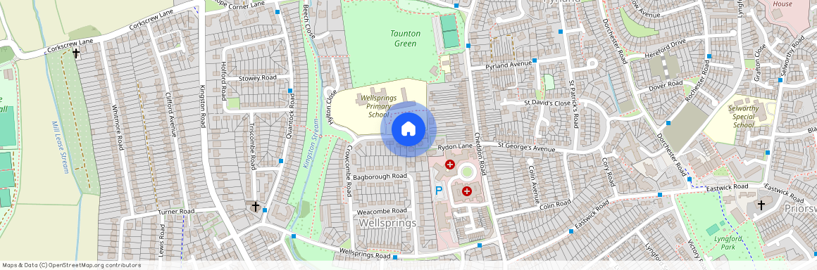 Crowcombe Road, Taunton TA2