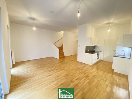 Tolle Gartenmaisonette im Neubau! Straßenbahn 26 und S-Bahn Jedlersdorf in Gehweite - Photo 2